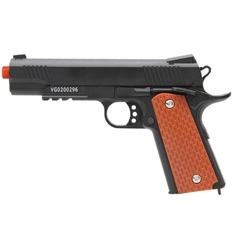 1911 Tac Heavyweight Series Airsoft Spring Pistol-2N1-V13