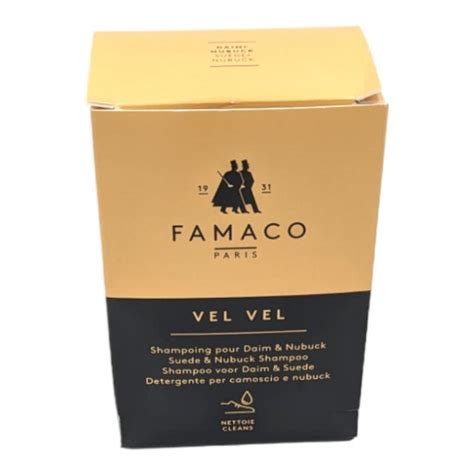 Vel Vel Famaco Shampoing Nettoyant Daim Et Nubuck Ml Couleur