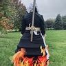 witch burning   stake costume