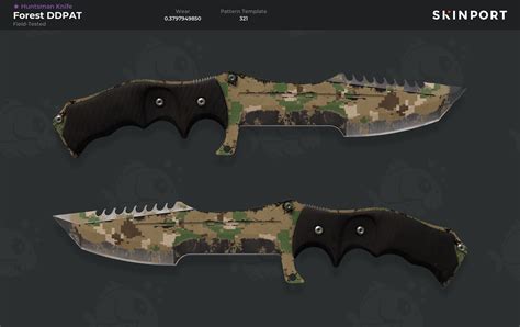 Huntsman Knife Forest DDPAT Field Tested Counter Strike 2 Skinport