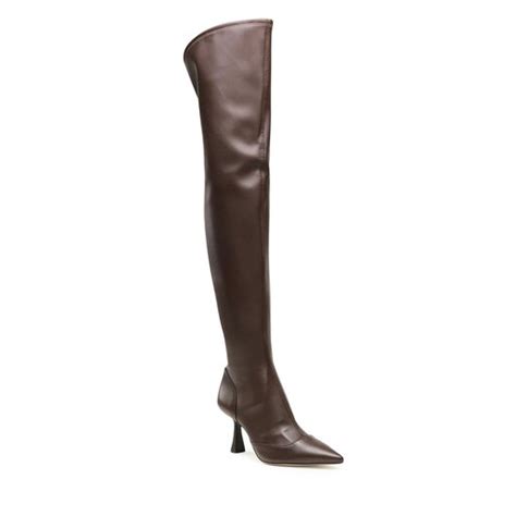 Botas Mosqueteras Michael Michael Kors Clara Boot F Clmb L Chocolate