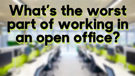 Why Open Offices Are Bad For Us Bbc Worklife