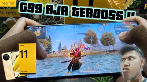 Realme 11 256GB Gameplay Test Free Fire Max Handcam Helio G99