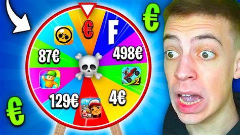 XXXL GLÜCKSRAD BESTIMMT WIE VIEL GELD CLASHGAMES AUSGEBEN MUSS