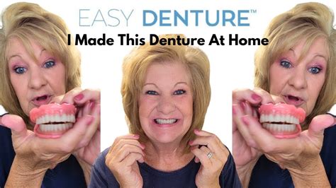 How To Fit Easy Denture Youtube