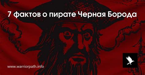 7 фактов о пирате Черная Борода | Путь Воина