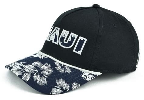 Maui Hat With Appliqué 808 Clothing Co Maui