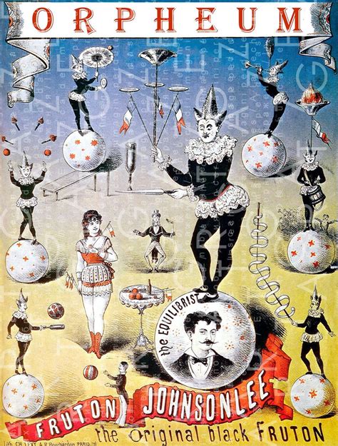 Vintage French Circus Posters