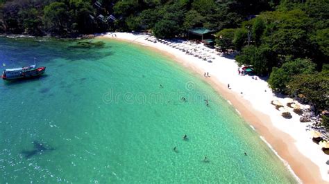 Aerial Drone View At The Tropical Island Koh Samet Thailand Stock Video