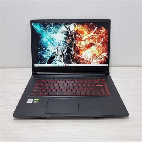 Jual Msi Gf65 Thin 10ue Core I7 10750h Ram 16gb Ssd 512gb Rtx 3060 144hz Shopee Indonesia