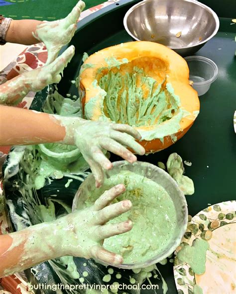 Pumpkin Sensory Activities