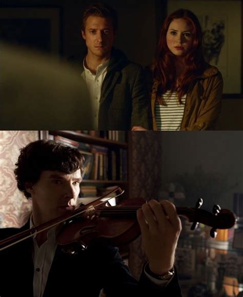 Pondlock Benedict Cumberbatch Holmes Karen Gillan