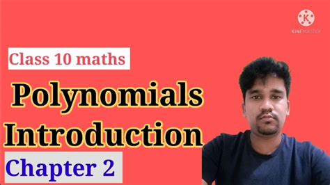 Class 10 Maths Chapter 2 Polynomial Introduction बहुपद Youtube