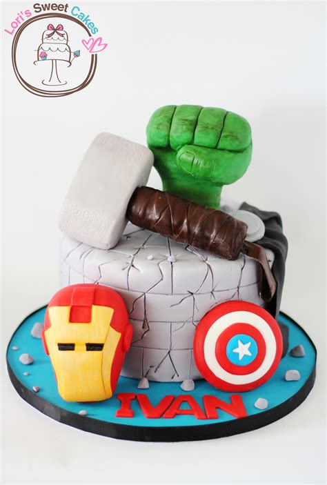 Avengers Cake - CakeCentral.com