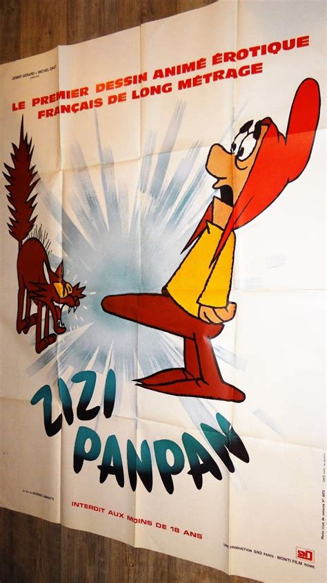 Zizi Panpan Le Nain Et La Sorciere Affiche Cinema Animation Ebay