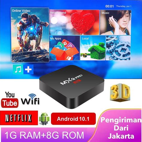 Jual Stb Android Tv Box Mxq Pro K Smart Tv Box Garansi Media Player