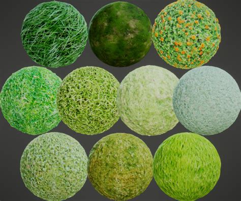 ArtStation - 100 PBR Grass Textures Bundle | Game Assets