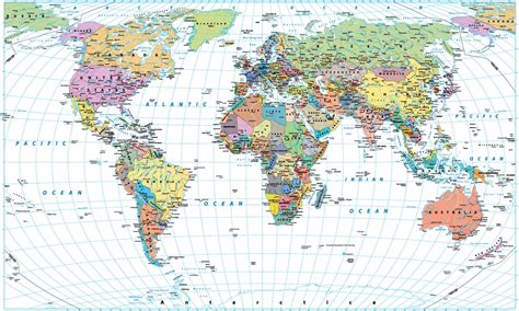 world map  borders