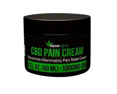 Buy The Best Cbd Pain Cream W 1000mg Of Cbd 2oz Of Ointment