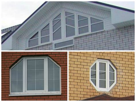 Какие бывают нестандартные пластиковые окна?