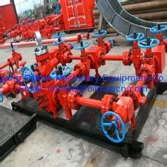 Drilling Rig Choke Manifold Api C Mud Standpipe Manifold For Oil Well