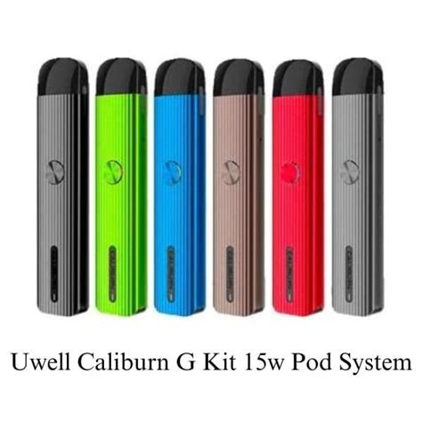 Best Uwell Caliburn G Kit 15w Pod System In Dubai