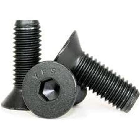 10 32 X 34 Flat Head Socket Cap Screw Ft Alloy Blk Ox The Nutty Company Inc