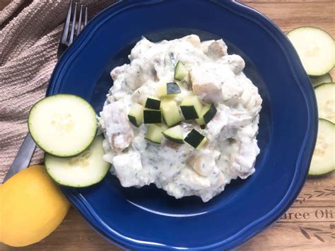 Healthy Tzatziki Potato Salad Three Olives Branch