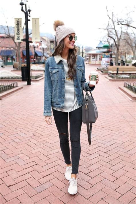 30 Days Of Outfit Ideas How To Style A Denim Jacket Nada Manley