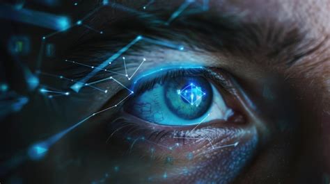digital eye premium ai generated image