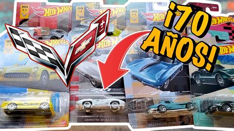 Hot Wheels celebra el Aniversario de Corvette con esta increíble Serie