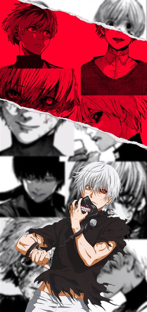 Kaneki phone wallpaper I just made :) : r/TokyoGhoul