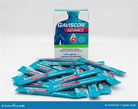 Gaviscon Advance Antacid Sachet For Heartburn And Indigestion Mint