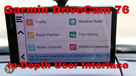 Garmin Drivecam User Interface Full Walkthrough Youtube