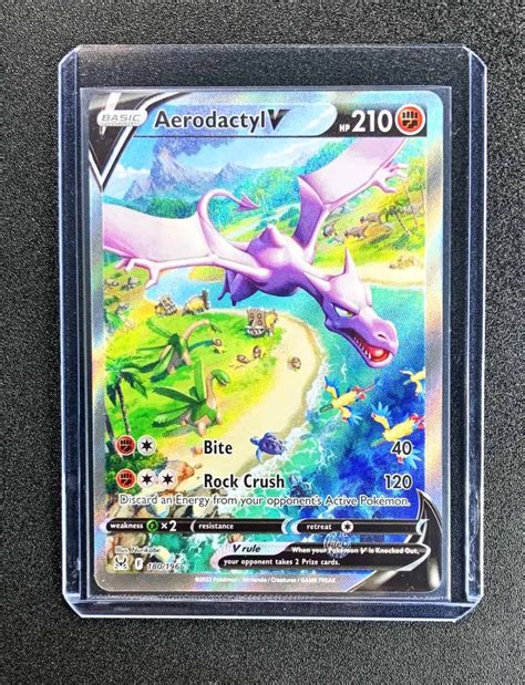 Aerodactyl V Alt Full Art Ultra 180196 Lord Coleccionista