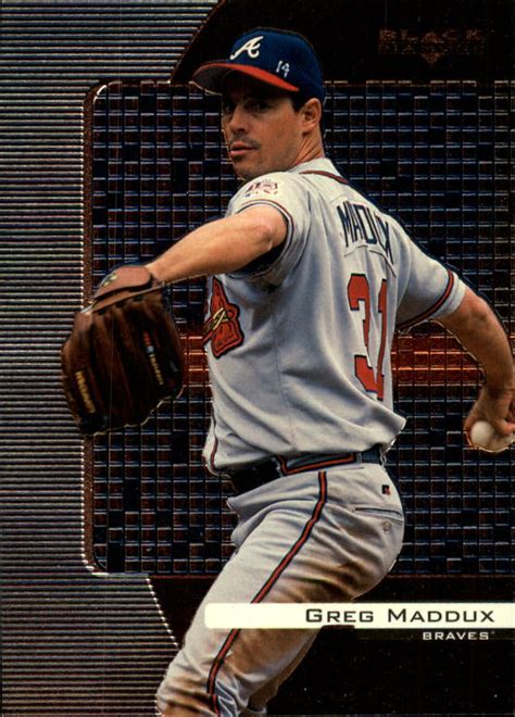 Black Diamond Greg Maddux Nm Mt The Stadium Beckett