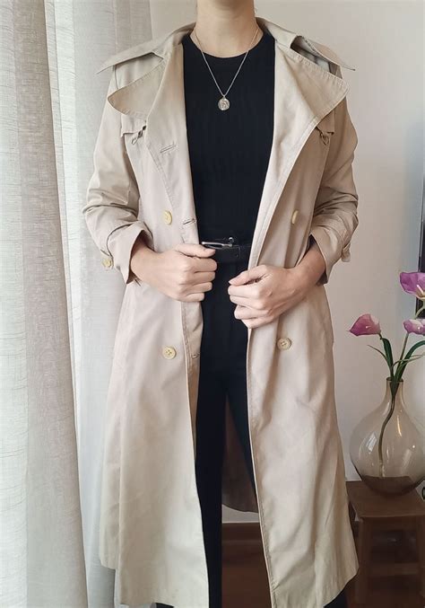 Trenchcoat Bege Casaco Feminino Importado Usado 85615537 Enjoei