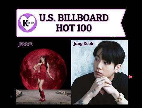 JENNIE And Jungkook Have Entered The U S Billboard Hot 100 KPOP GRIT