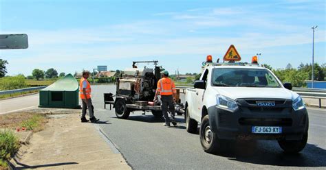 Digoin Molinet RCEA des déviations pour les travaux de lA79