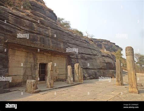 Udayagiri caves architecture hi-res stock photography and images - Alamy