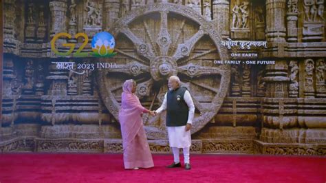 G20 Summit For Welcome Handshake Of All Leaders With PM Modi India