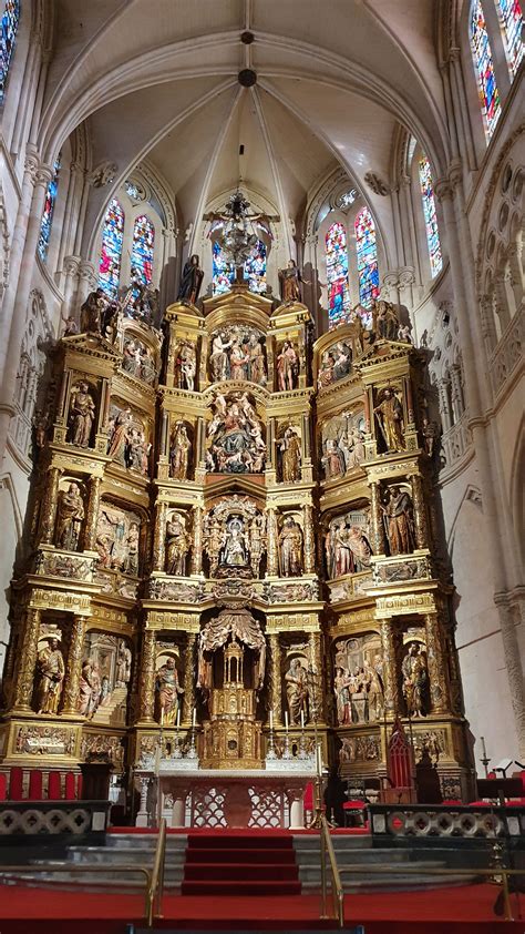 Retablo Catedral Burgos Viajando A Nuestro Aire