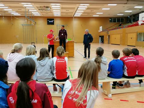 Sportabzeichen Berreichung Am Tsv Weilheim E V