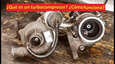 Qué es un TURBO Cómo funciona Turbocompresor de geometría fija o