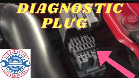 Mazda Mx Obd Diagnostic Plug Connector Location Rhd Youtube