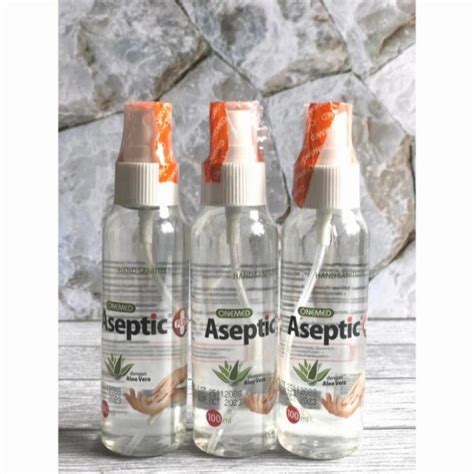 Jual Aseptic Plus Onemed Ml Antiseptik Cair Aseptik Spray Merk