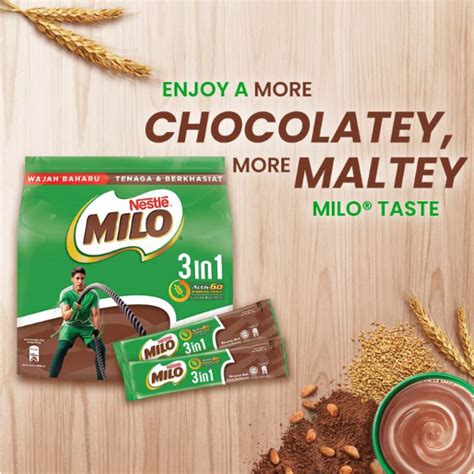 Jual MILO MALAYSIA 18 3 21 SACHET MILO 3 In 1 Activ Go Malaysia 21