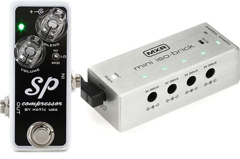 Xotic Sp Compressor Mini Compressor Pedal Bundle With Mxr Reverb