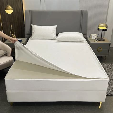 Juste De Matelas Imperm Able Enti Rement Ferm E C T S Fermeture Clair