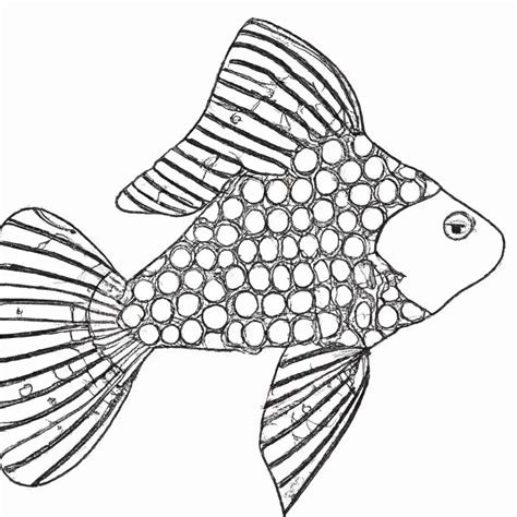 Incr Veis Desenhos De Peixes Realistas Para Colorir